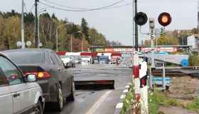 Как в Нижнем Новгороде водителей наказывают за нарушение проезда ж\д переездов
