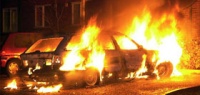 22 февраля в Нижегородской области сгорели четыре автомобиля